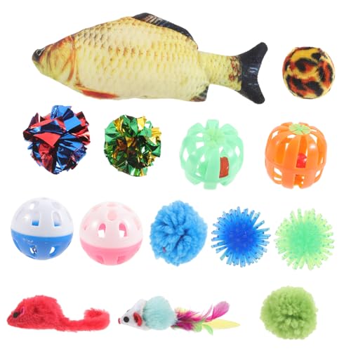 minkissy Katzenspielzeug Interaktives Katzenspielzeug Für Hauskatzen Material Kätzchen Teaser Toy Kit Spielset Zufällige Farbe minkissy Katzenspielzeug Interaktives Katzenspielzeug Für Hauskatzen Material Kätzchen Teaser Toy Kit Spielset Zufällige Farbe von minkissy