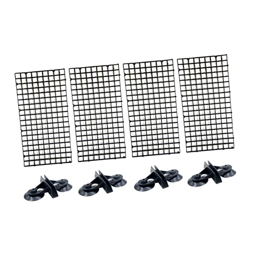 minkissy 1 Set Fischtank Bodenwanne Eierkiste Fischtank Trennwand Aquarium Filterschale Spleißgitterplatte Gitter Isolate Board Trennwand Fisch Tank Trennwand Kunststoff Aquarium Gitter Aquarium von minkissy