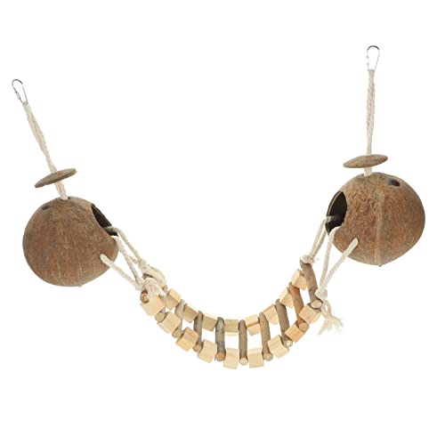 minkissy 1 Set Kokosnussnest Hütte Vogel Schaukel Spielzeug Vogel Holz Leiter Vogel Kokosnuss Haus Vogelzucht Nest Kokosnussschale Vogelhaus Vogelkäfig Leiter Vogelbrücke Haustier Spielzeug Papagei minkissy 1 Set Kokosnussnest Hütte Vogel Schaukel Spielzeug Vogel Holz Leiter Vogel Kokosnuss Haus Vogelzucht Nest Kokosnussschale Vogelhaus Vogelkäfig Leiter Vogelbrücke Haustier Spielzeug Papagei von minkissy