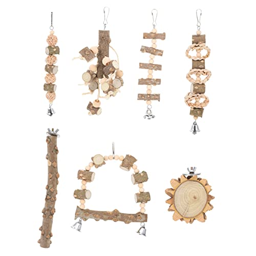 minkissy Hängendes Vogelspielzeug Für Den Käfig Papagei-beißspielzeug Vogel-kauspielzeug-Set Papagei-sitzstange Sicheres Material minkissy Hängendes Vogelspielzeug Für Den Käfig Papagei-beißspielzeug Vogel-kauspielzeug-Set Papagei-sitzstange Sicheres Material von minkissy