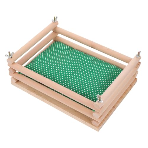 minkissy 1 Set hamster nest Warm Cotton Pad kleine tiere hängend hütte plüsch hamster höhle hängehängematte bett winterhaus für hamster holz klettern zubehör holz matratze haustier von minkissy