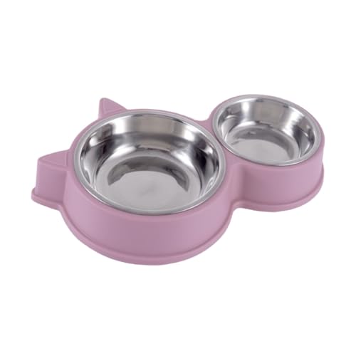 minkissy 1 Set pet feeding double bowl Cat Food and Water Bowls cat feeding bowls cat water dish Pet Food Water Feeder Double Dog Cat Bowls dog feeding dish puppy bowl Stainless steel minkissy 1 Set pet feeding double bowl Cat Food and Water Bowls cat feeding bowls cat water dish Pet Food Water Feeder Double Dog Cat Bowls dog feeding dish puppy bowl Stainless steel von minkissy