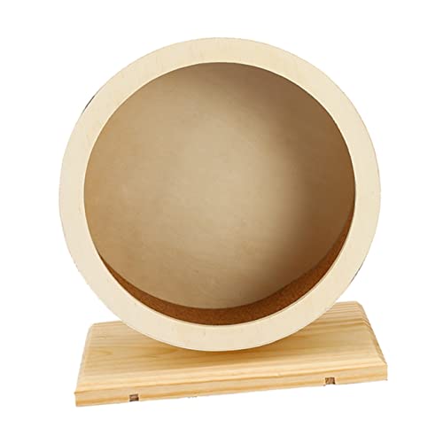 minkissy 1 Stück Geräuschloses Laufrad Aus Holz Für Den Hamster Der Auf Dem Rad Läuft minkissy 1 Stück Geräuschloses Laufrad Aus Holz Für Den Hamster Der Auf Dem Rad Läuft von minkissy