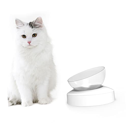 minkissy 1 x Futternapf für Katzen, erhöhter Futternapf für Hunde, geneigt, Katzennapf, Haustiernapf, erhöhter Futternapf für Haustiere, mit Ständer, Wassernapf, Kunststoff, Futter zum Füttern von minkissy 1 x Futternapf für Katzen, erhöhter Futternapf für Hunde, geneigt, Katzennapf, Haustiernapf, erhöhter Futternapf für Haustiere, mit Ständer, Wassernapf, Kunststoff, Futter zum Füttern von von minkissy
