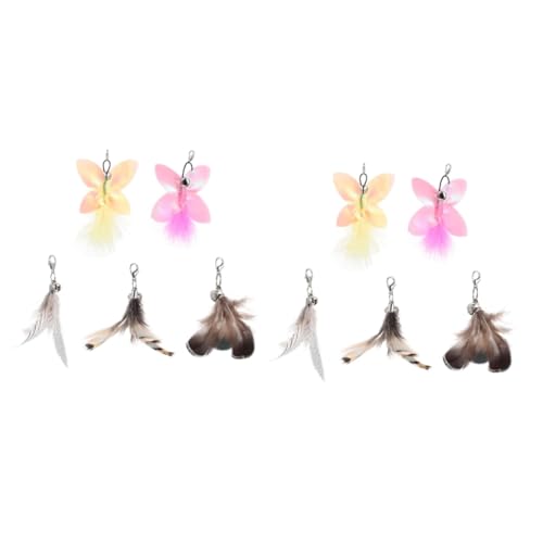 minkissy 10 STK Ersatzkopf Für Katzenangel Katzenspielzeug Die Katze Plüsch Notiz minkissy 10 STK Ersatzkopf Für Katzenangel Katzenspielzeug Die Katze Plüsch Notiz von minkissy