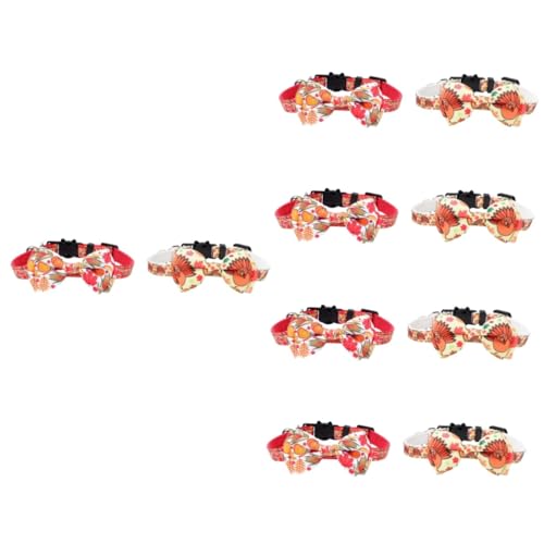 minkissy 10 STK Haustierhalsband Haustier Hundehalsband Katzenschleifenhalsband eine Halskette Halsketten Thanksgiving-Haustierhalsbänder Haustierzubehör Kätzchen schmücken Truthahn minkissy 10 STK Haustierhalsband Haustier Hundehalsband Katzenschleifenhalsband eine Halskette Halsketten Thanksgiving-Haustierhalsbänder Haustierzubehör Kätzchen schmücken Truthahn von minkissy