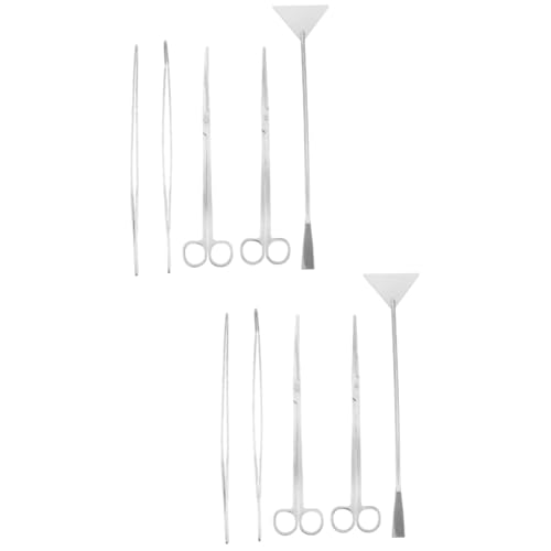 minkissy 10 STK Reinigungswerkzeug Für Aquarien Schere Pinzette Aquarienspatel Werkzeug Rostfreier Stahl Ausrüstung Pflanze minkissy 10 STK Reinigungswerkzeug Für Aquarien Schere Pinzette Aquarienspatel Werkzeug Rostfreier Stahl Ausrüstung Pflanze von minkissy