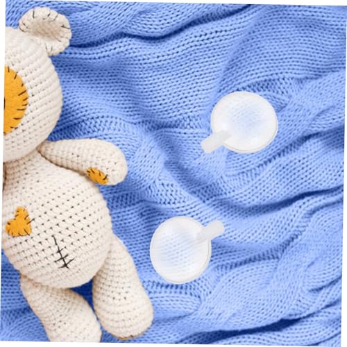 minkissy 10 Stück Teiliges Squeaker Rund für Kuscheltiere und Hundespielzeug Geräuschaktive Ersatz Quietschkörper zum Einnähen Leichter DIY Spielzeuggeräuschemacher für Reparatur und von minkissy