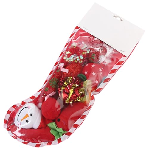 minkissy 10-teiliges Katzenspielzeug-Set Weihnachtsspielzeug Interaktives Katzenmaus-ballset für Die Gemeinsame Bewegung und Bindungszeit minkissy 10-teiliges Katzenspielzeug-Set Weihnachtsspielzeug Interaktives Katzenmaus-ballset für Die Gemeinsame Bewegung und Bindungszeit von minkissy