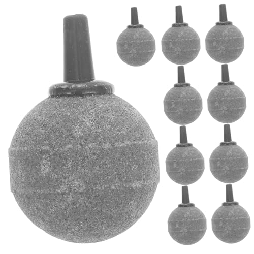 minkissy 10 Stück Aquarium-blasenstreifen Luftsteinmaterial Diffusorblase Robustes Und Sicheres Aquariumzubehör Leicht Zu Reinigen Langlebig Grau 5 cm von minkissy