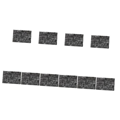 minkissy 10 Stück Reptilientank 3D-felsen-Hintergrund Realistischer Aquarium-Hintergrund Für Schildkrötentank Und Schlangenlebensraum minkissy 10 Stück Reptilientank 3D-felsen-Hintergrund Realistischer Aquarium-Hintergrund Für Schildkrötentank Und Schlangenlebensraum von minkissy