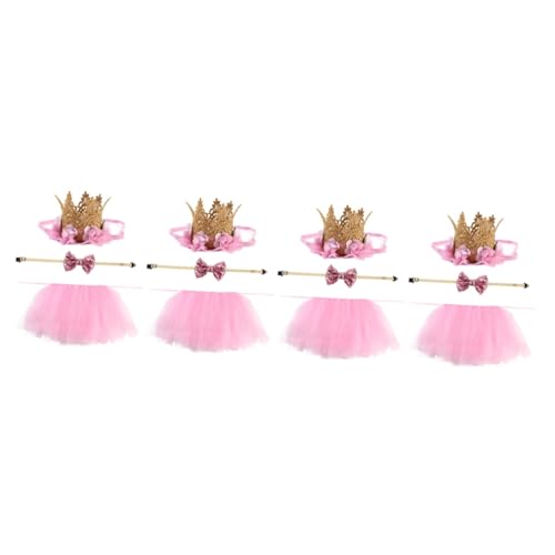 minkissy 12 STK Hochzeitskleider Outfits Party-hundekleidung Prinzessinenkleid Haustier von minkissy