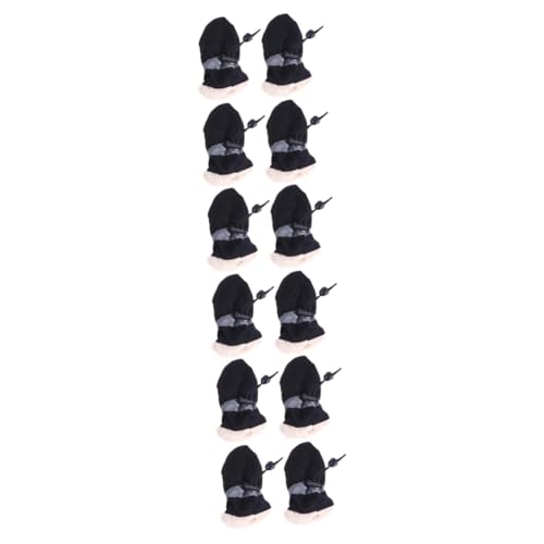 minkissy 3er-Sets Hundestiefel Bequem Haustierschuhe Nicht Abfärbende Sohle für Outdoor-Abenteuer 4 Stück X 3 minkissy 3er-Sets Hundestiefel Bequem Haustierschuhe Nicht Abfärbende Sohle für Outdoor-Abenteuer 4 Stück X 3 von minkissy