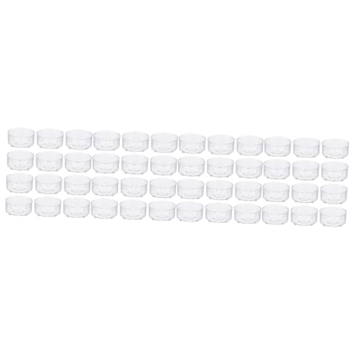 minkissy 120 STK Haustier Vogeltränke Futterbecher Für Reptilien Reptilienschale Futtermittel Für Reptilien Futternapf Für Schildkröten Terrarienbehälter Mini-Essen Bart Acryl Multifunktion von minkissy