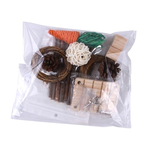 minkissy 13st Kleines Haustier-Spielzeug-Set Spielzeug Für Hamster Aus Holz Kleintierspielzeug Hamster Schaukel Spielzeug Meerschweinchen Spielzeug Kaninchen Chinchilla Kinderkrankheiten minkissy 13st Kleines Haustier-Spielzeug-Set Spielzeug Für Hamster Aus Holz Kleintierspielzeug Hamster Schaukel Spielzeug Meerschweinchen Spielzeug Kaninchen Chinchilla Kinderkrankheiten von minkissy
