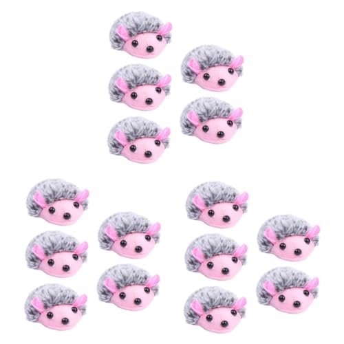 minkissy 15 Pcs Cat Teaser Toy Kitten Puzzle Toy Catnip Rat Toy Cat Cuddle Toy Cat Chewing Toys Cat Exercise Toys Cat Mouse Toy Kitten Toys Cat Mice Toys Toy Cat Pet Cat Toy Plush von minkissy