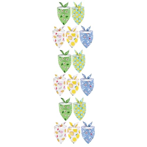 minkissy 15 STK Dreieckstuch für Haustiere großes Hundebandana Lätzchen Handtücher Handtuch Dreieckstuch für Hunde Hundefruchtschal Obst Halsband schmücken großer Hund minkissy 15 STK Dreieckstuch für Haustiere großes Hundebandana Lätzchen Handtücher Handtuch Dreieckstuch für Hunde Hundefruchtschal Obst Halsband schmücken großer Hund von minkissy