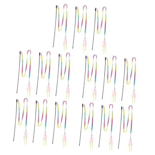 minkissy 5sets Katzenspielzeug Interaktive Zauberstäbe Für Katzen Spaß Necken Spielzeug Für Die Gesundheit Von Haustieren 3pcs * 5 minkissy 5sets Katzenspielzeug Interaktive Zauberstäbe Für Katzen Spaß Necken Spielzeug Für Die Gesundheit Von Haustieren 3pcs * 5 von minkissy