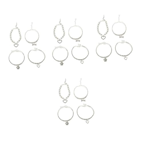 minkissy 16 STK Haustier Katzenhalsband Für Welpen Welpenhalsband Perlenketten Klein Katzenhalsband Aus Kristall Haustierhalsbänder Mit Strasssteinen Katzenversorgung Legierung minkissy 16 STK Haustier Katzenhalsband Für Welpen Welpenhalsband Perlenketten Klein Katzenhalsband Aus Kristall Haustierhalsbänder Mit Strasssteinen Katzenversorgung Legierung von minkissy