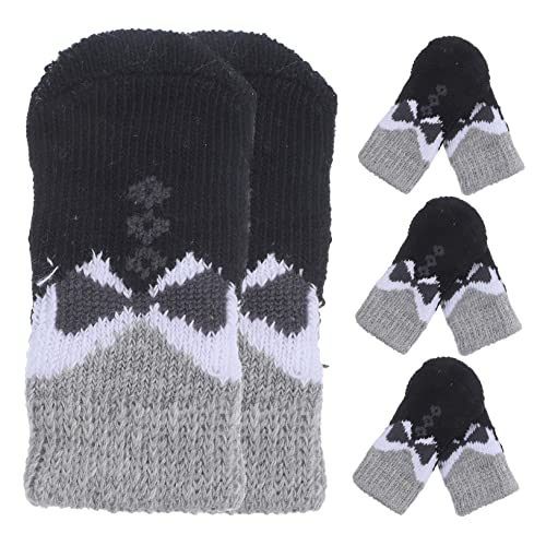 minkissy 16 STK Haustier Socken rutschfeste Welpenschuhe Warme Haustiersocken Hundesocken Stricken Socken Für Den Winter Socken Für Haustier Katzenschuhe Die Katze Polyester Pfote minkissy 16 STK Haustier Socken rutschfeste Welpenschuhe Warme Haustiersocken Hundesocken Stricken Socken Für Den Winter Socken Für Haustier Katzenschuhe Die Katze Polyester Pfote von minkissy