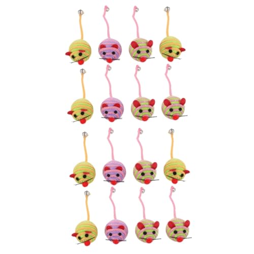 minkissy 16 Neckt Katzen Ball Kätzchen Interaktives Spielzeug Katzenspielzeug Rasseln Interaktives Katzenspielzeug Katzen-Teaser Katzenbedarf Nachfüllung Nylon Haustier minkissy 16 Neckt Katzen Ball Kätzchen Interaktives Spielzeug Katzenspielzeug Rasseln Interaktives Katzenspielzeug Katzen-Teaser Katzenbedarf Nachfüllung Nylon Haustier von minkissy