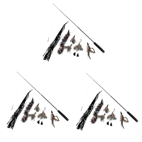 minkissy 18 Pcs Kitten Toys Pet Toys Interacive Toy Wand Cat Teaser Pet Wand Toy Cat Chaser Toys Fishing Teleskop Rod minkissy 18 Pcs Kitten Toys Pet Toys Interacive Toy Wand Cat Teaser Pet Wand Toy Cat Chaser Toys Fishing Teleskop Rod von minkissy