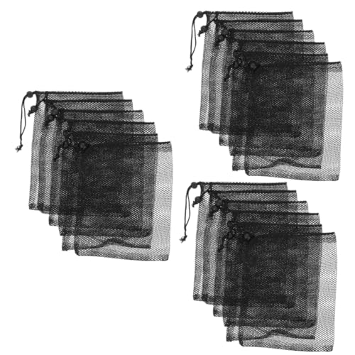 minkissy 18 Pcs fish tank filter small mesh bag mesh bags fish net aquarium disposable tea infuser aquarium filter media fine mesh strainer Filtration Device milk bag drawstring polyester minkissy 18 Pcs fish tank filter small mesh bag mesh bags fish net aquarium disposable tea infuser aquarium filter media fine mesh strainer Filtration Device milk bag drawstring polyester von minkissy