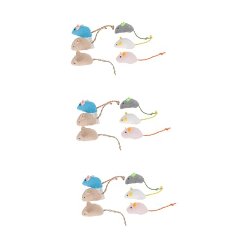 minkissy 18 pcs pet cat toy rattle cat toy cat licking toy Catnip Filled Cat Toys soft toys kitten teething toys stuffed cat toy Catnip Toys Plush fake mouse funny cat minkissy 18 pcs pet cat toy rattle cat toy cat licking toy Catnip Filled Cat Toys soft toys kitten teething toys stuffed cat toy Catnip Toys Plush fake mouse funny cat von minkissy