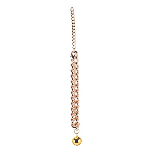minkissy 1PC pet halsband pet halskette katze halsband kette mit anhänger schmuck halskette Haustier Glocke Kragen hund halskette kette Haustier Ornament Liefert Halskette Anhänger Dekoration gold von minkissy
