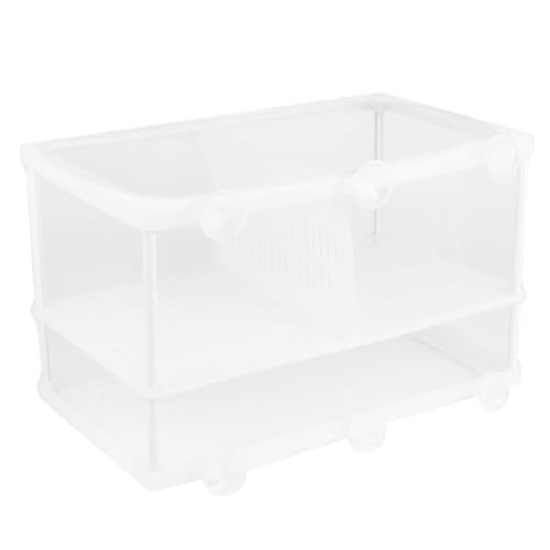 minkissy 1stk Züchter Fischbecken Brutzüchter Kleines Trennwand Für Aquarien Brutnetzzüchter Brüterei Für Aquarien Brüterei Braten Aquarienteiler Weiß Wasserabsorber Aquarium von minkissy