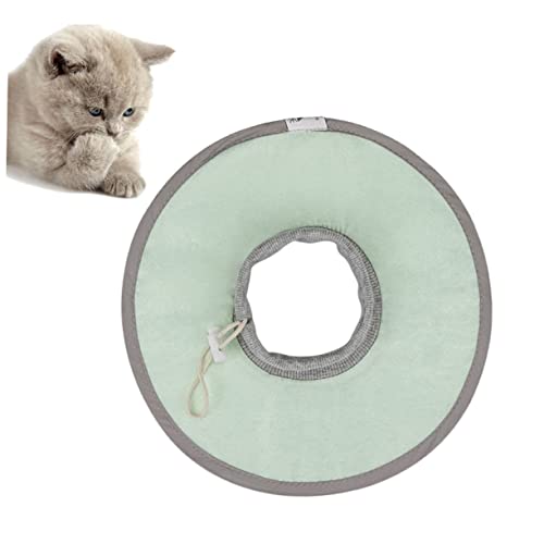minkissy Katzenhalsband Haustierhalsband Mate Haustierkegel Für Katzen Nach Operationen Leichtes Atmungsaktives Elisabethanisches Katzenhalsband von minkissy