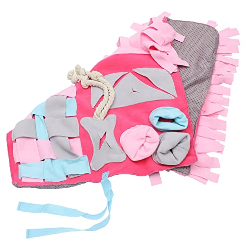 minkissy 1Stk Pet Sniffing Pad Langeweile Hundespielzeug Interaktive Feed-Spielmatte Haustier Spielzeuge Wohnkultur Futtermatte für Hunde Puzzle Nase Hundefutter Nahrungssuche Zubringer von minkissy