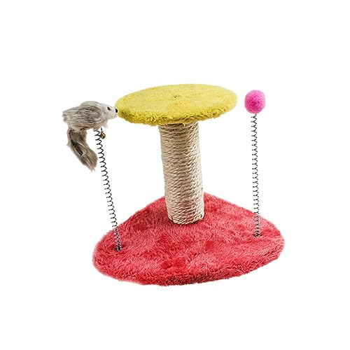 Katzenkletterpfostenspielzeug 3d-fuzzy-feder-rattennest Für Katzen Einfache Montage Kratzspielzeug Für Haustiere Katzenkletterpfostenspielzeug 3d-fuzzy-feder-rattennest Für Katzen Einfache Montage Kratzspielzeug Für Haustiere von minkissy