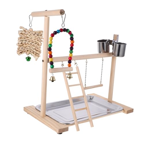 minkissy 1set Papageien Spielplatz Vogel Stand Papagei Käfig Stick Nymphensittich Gym Nymphensittich Spielplatz Papagei Ständer Conure Spielplatz Papagei Käfig Spielzeug Vogel Holz Schaukel Holz minkissy 1set Papageien Spielplatz Vogel Stand Papagei Käfig Stick Nymphensittich Gym Nymphensittich Spielplatz Papagei Ständer Conure Spielplatz Papagei Käfig Spielzeug Vogel Holz Schaukel Holz von minkissy