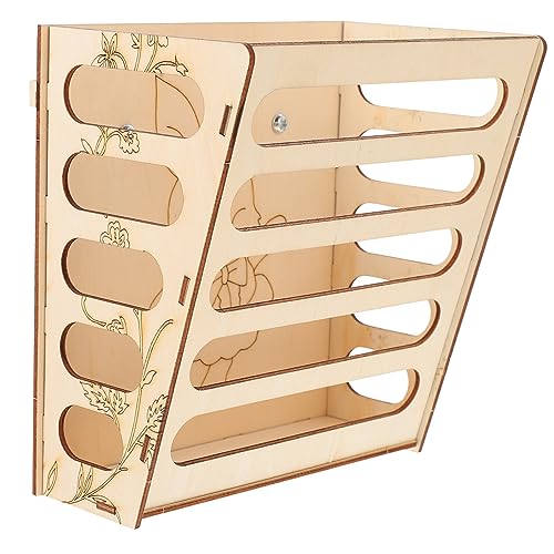 minkissy Heu-futterspender Aus Holz Käfig-zubehör Hasen-futterspender Heuspender für Kaninchen minkissy Heu-futterspender Aus Holz Käfig-zubehör Hasen-futterspender Heuspender für Kaninchen von minkissy