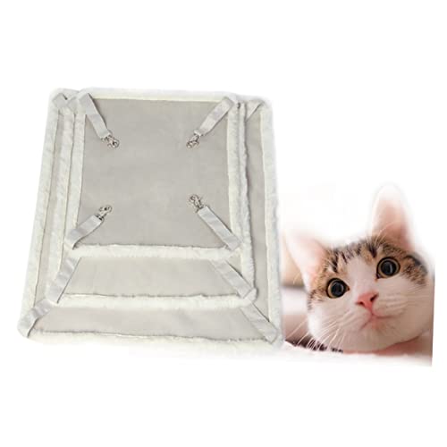 minkissy 1stk Katzenhängematte Weiß Katzennest Katze Hängt minkissy 1stk Katzenhängematte Weiß Katzennest Katze Hängt von minkissy