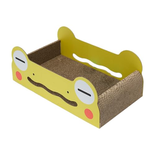 minkissy 1stück Cartoon Fun Große Augen Frosch Kratzbrett Und Katzennest Wellpappe Und Spielerisch Für Katzen Und Kätzchen Schützt Möbel Und Sorgt Für Spaß minkissy 1stück Cartoon Fun Große Augen Frosch Kratzbrett Und Katzennest Wellpappe Und Spielerisch Für Katzen Und Kätzchen Schützt Möbel Und Sorgt Für Spaß von minkissy