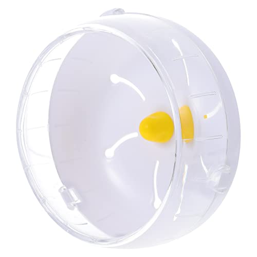 minkissy 1stk Laufrad Spielzeug Weiß Haustier Hamsterbedarf Plastik von minkissy