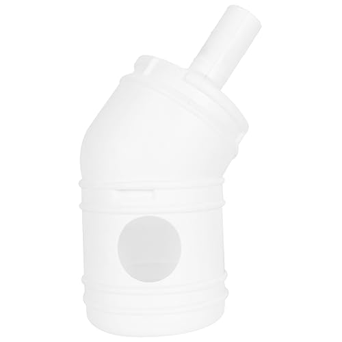 minkissy 1stk Wasserflasche Reisen Weiß Vogelkäfig Trinkflasche von minkissy