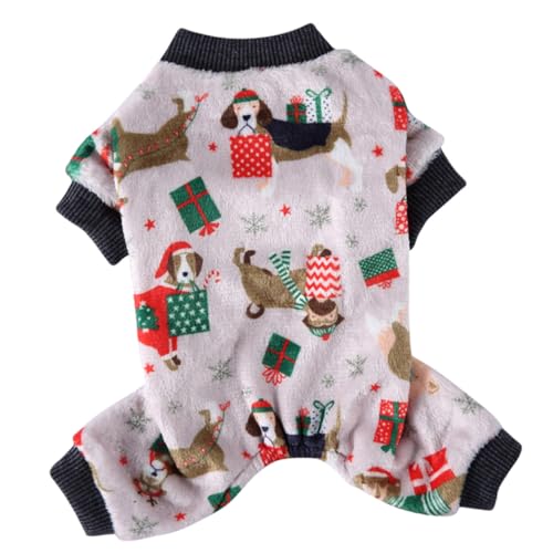 minkissy 1stk Weihnachtskleidung Für Hunde Weihnachtshundehemd Kostü Outfit Hund Haustier Welpen-Overall Weihnachtsfeier Haustierkostü Hundemantel Korallenvlies Herbstkleidung Weihnachten minkissy 1stk Weihnachtskleidung Für Hunde Weihnachtshundehemd Kostü Outfit Hund Haustier Welpen-Overall Weihnachtsfeier Haustierkostü Hundemantel Korallenvlies Herbstkleidung Weihnachten von minkissy