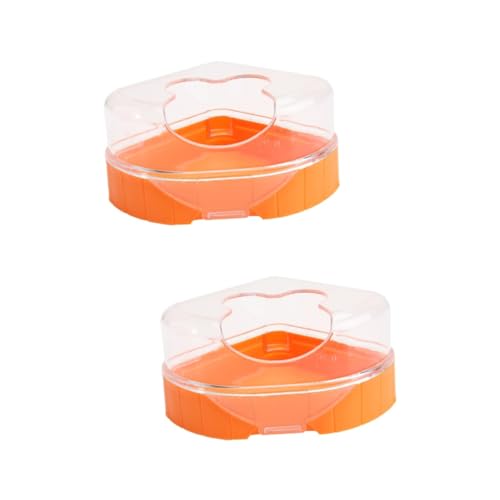 minkissy 2 Hamster Badezimmer Toilette Hamsterversteck Hamstersandbad Hamsternest Kleintierversteck Badebecken Für Hamster Kleines Tiertöpfchen Plastik Container EIN Bad Nehmen minkissy 2 Hamster Badezimmer Toilette Hamsterversteck Hamstersandbad Hamsternest Kleintierversteck Badebecken Für Hamster Kleines Tiertöpfchen Plastik Container EIN Bad Nehmen von minkissy