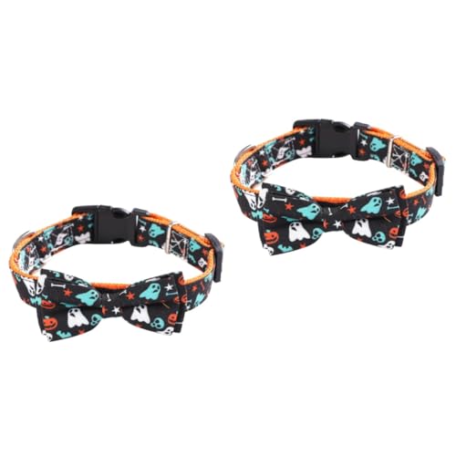 minkissy 2 STK Haustierhalsband Halloween-Kleidung Kätzchen-Nylon-Halsband Hundehalsbänder Halloween Dekoration Halloween-Dekoration Halloween-Hundehalsband Haustierzubehör Krawatte Stoff minkissy 2 STK Haustierhalsband Halloween-Kleidung Kätzchen-Nylon-Halsband Hundehalsbänder Halloween Dekoration Halloween-Dekoration Halloween-Hundehalsband Haustierzubehör Krawatte Stoff von minkissy