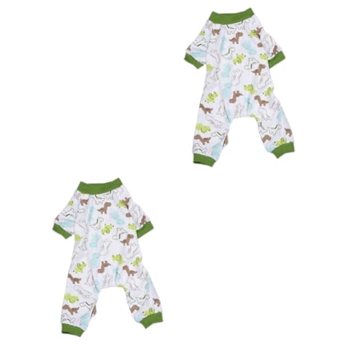 minkissy 2 STK Hund Baumwolltuch Bequeme Pyjamas Kinderpyjamas Schlafanzug für änner Nachthemd Hundekleidung Party-Hundetuch Haustier Trainingsanzug vierbeinige Kleidung minkissy 2 STK Hund Baumwolltuch Bequeme Pyjamas Kinderpyjamas Schlafanzug für änner Nachthemd Hundekleidung Party-Hundetuch Haustier Trainingsanzug vierbeinige Kleidung von minkissy