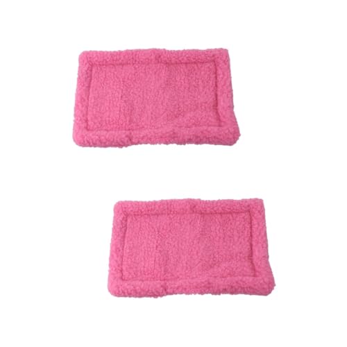 minkissy 2 STK Hamsterspäne Betthamster Winter Hamster Pad Meerschweinchen-Decke Kleine Kätzchendecke Kleines Tierbett Igelmatte Schlafmatte Hamster Warmes Kissen Haustier Tagesdecke minkissy 2 STK Hamsterspäne Betthamster Winter Hamster Pad Meerschweinchen-Decke Kleine Kätzchendecke Kleines Tierbett Igelmatte Schlafmatte Hamster Warmes Kissen Haustier Tagesdecke von minkissy