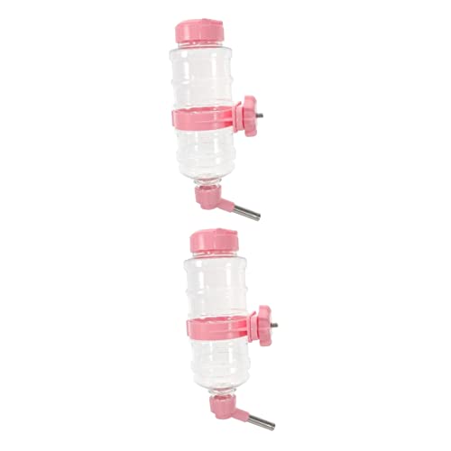 minkissy 2 Sätze Automatische Wasserzufuhr Hamsterwasserflasche Für Glasbecken Klare Wasserflaschen Automatischer Wasserspender Für Hunde Wasser Regal Rosa Plastik Der Hund minkissy 2 Sätze Automatische Wasserzufuhr Hamsterwasserflasche Für Glasbecken Klare Wasserflaschen Automatischer Wasserspender Für Hunde Wasser Regal Rosa Plastik Der Hund von minkissy