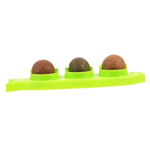 minkissy 2 Sätze Katzenminze Spielzeug drehbare Leckerchen Katzenminzekugeln für die Katzenwand Twerking-Spielzeug Spielzeuge Katze nip Ball austauschbare Katzenminze Kätzchen Boden Snack minkissy 2 Sätze Katzenminze Spielzeug drehbare Leckerchen Katzenminzekugeln für die Katzenwand Twerking-Spielzeug Spielzeuge Katze nip Ball austauschbare Katzenminze Kätzchen Boden Snack von minkissy