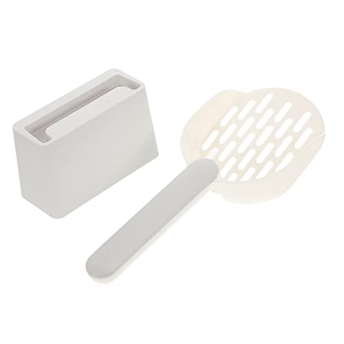 minkissy 2 Sets Katzenstreu Box Scoop Große Kapazität Schaufel Pet Wurf Cleanup Kit Leicht Zu Reinigen von minkissy