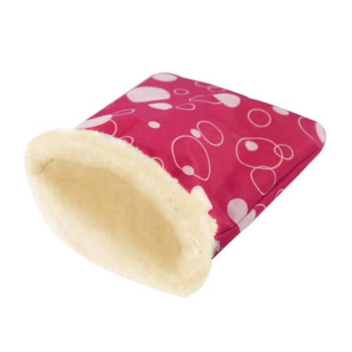 minkissy 2 Stücke Warme Haustier Schlaf Sack Tier Nest Hamster Kuscheln Sack Haustier Schlaf Tasche von minkissy