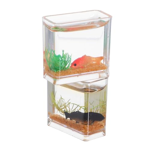 minkissy 2 Stück Maßstab Resin Aquarium Betta Fisch Deko Realistisches Mini Fischbecken Für Puppenhaus Desktop Dekoration minkissy 2 Stück Maßstab Resin Aquarium Betta Fisch Deko Realistisches Mini Fischbecken Für Puppenhaus Desktop Dekoration von minkissy
