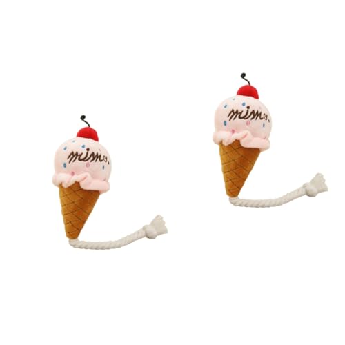 minkissy 2 Plüschtier Eiscreme Plüsch Süßes Eiscreme Eiscreme Spielzeug Plüsch Dreadfuls Süßes Plüsch von minkissy